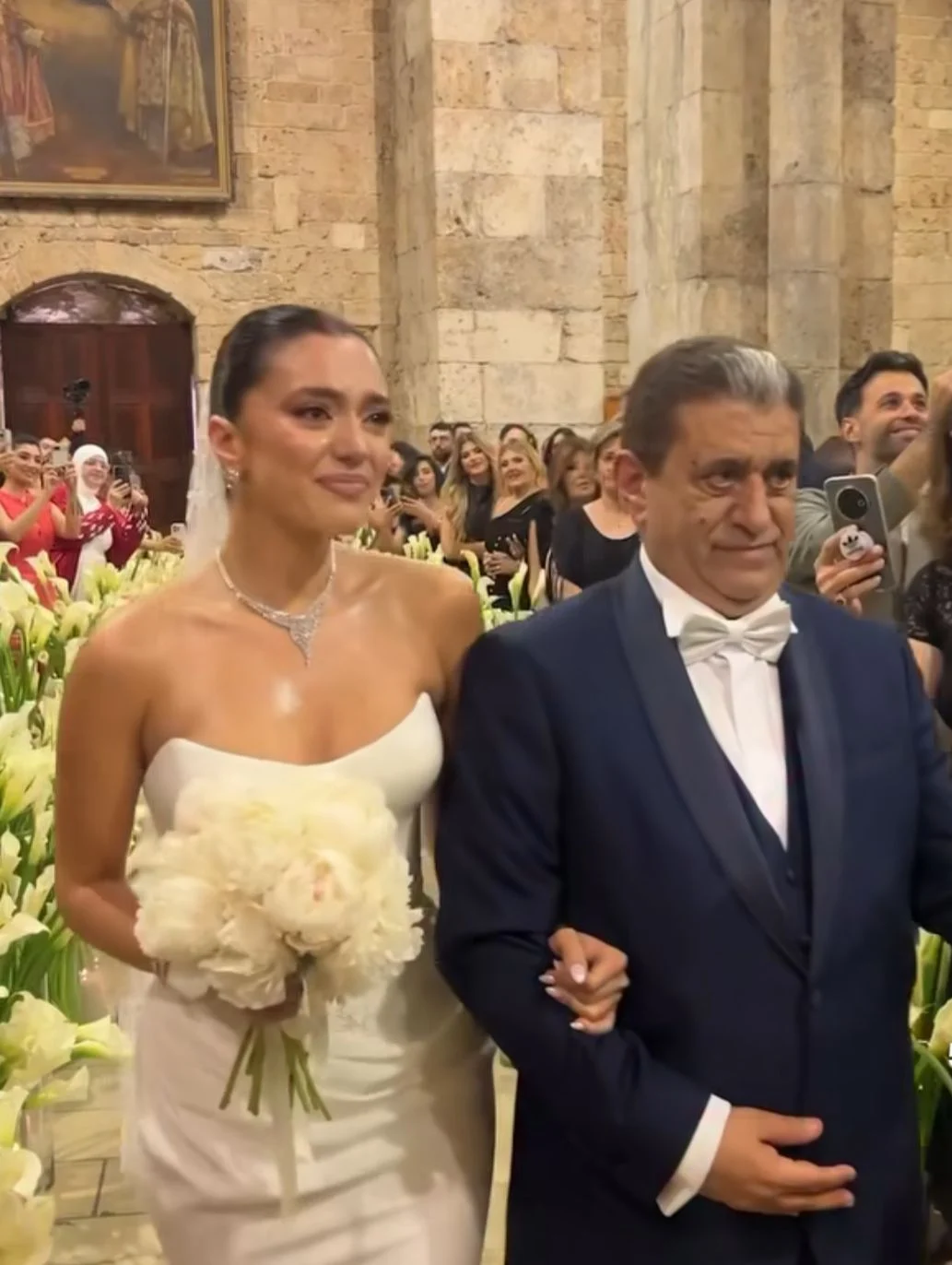 حفل زفاف اللبنانية ستيفاني عطا لله