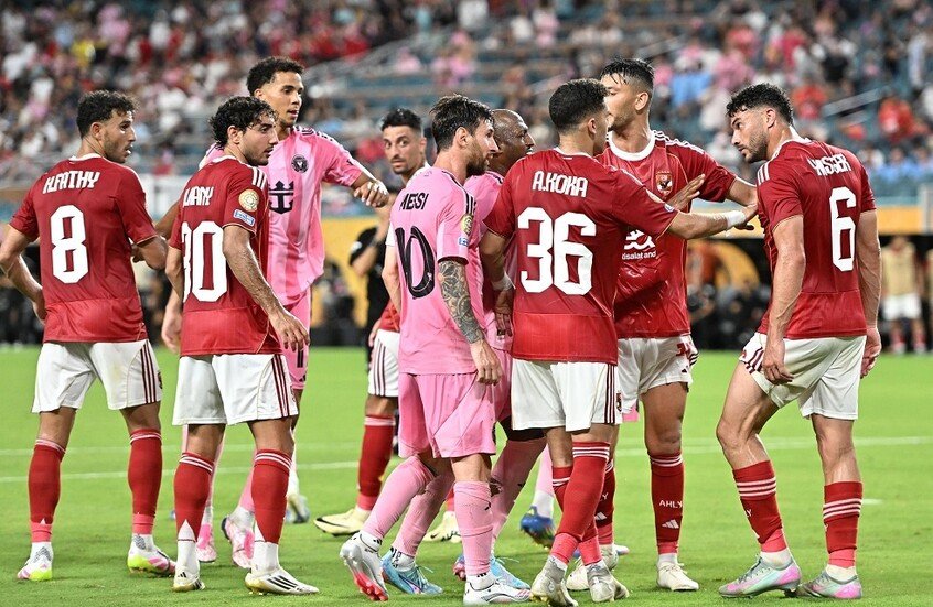 الأهلي وإنتر ميامي