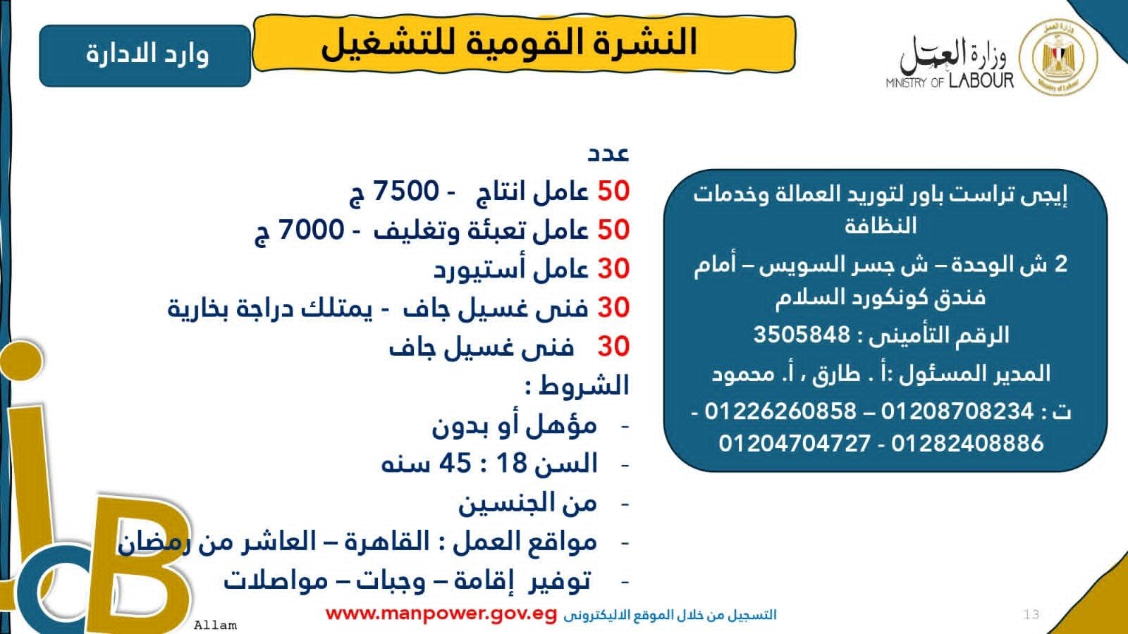 وظائف جديدة 