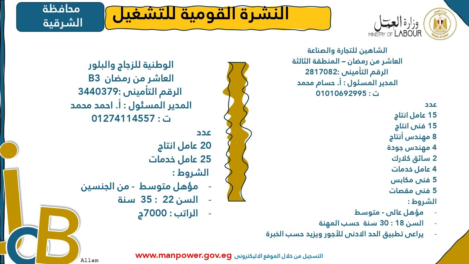 فرصة عمل 