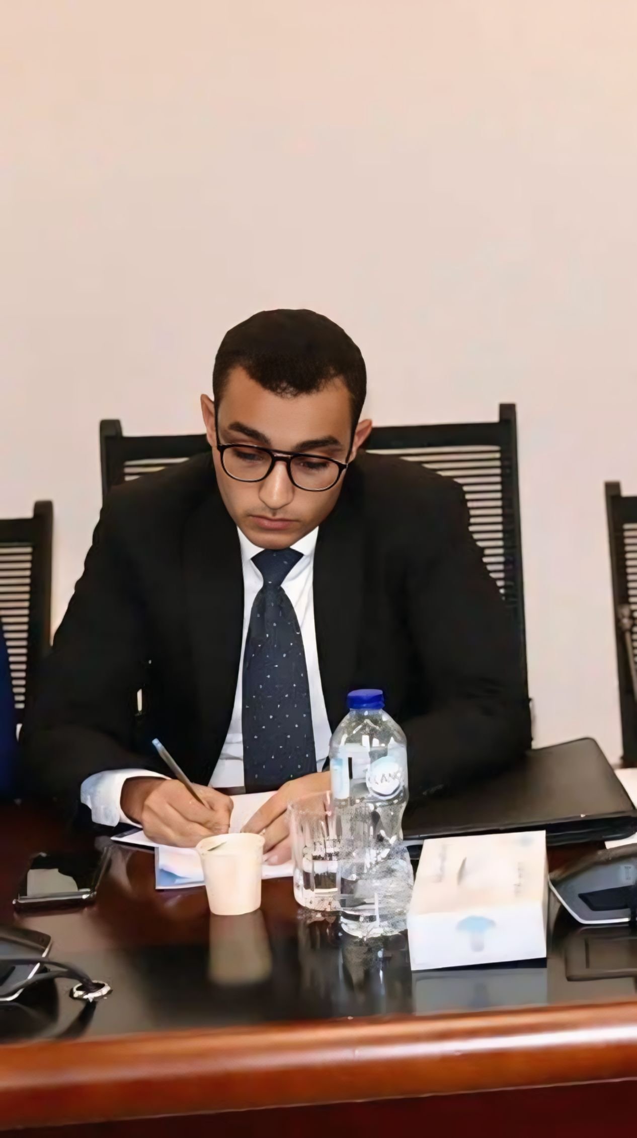 ممثل مجلس الشباب المصري بالقاهرة